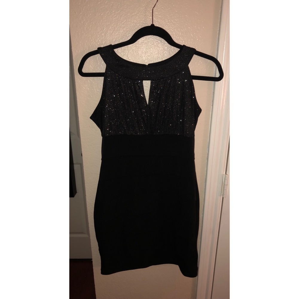 Sparkly Black Party Dress